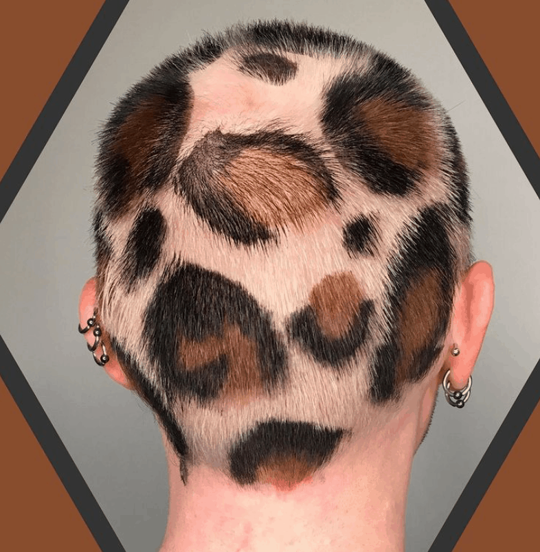 Bold haircut from Fox Den Salon