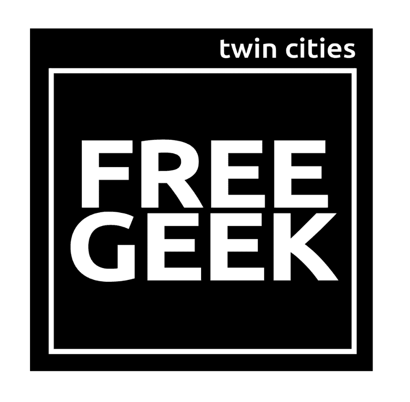 we support Free Geek Twin Cities