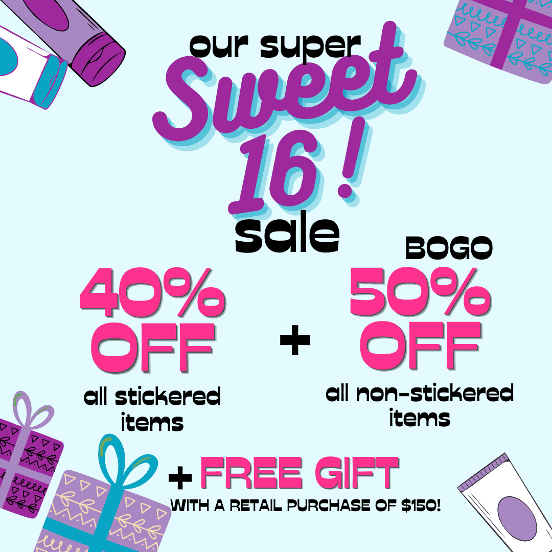 Super Sweet 16 Sale at Fox Den Salon: 40% Off Aveda, Davines, and More and BOGO 50% everything in store